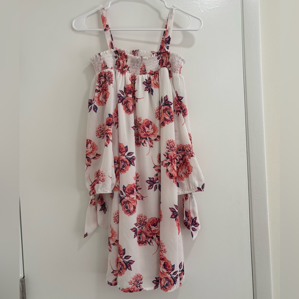 Floral Sundress with Adjustable/Removable Straps